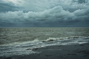 &nbsp; / Ein Sturm über der Nordsee im Sommer