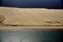 Дюна / Франция, Аквитания, одна из крупнейших дюн в Европе