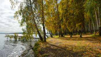 Осенний берег / Уральская природа