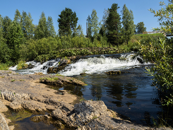 Пороги / река , лето