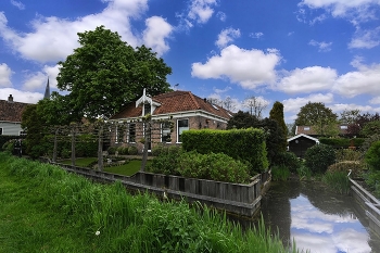 Домик в деревне / BROEK in Waterland.Netherlands