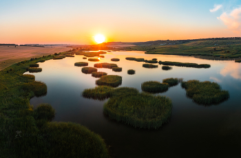 Пруд на реке Орлик / Чернянский район.
Из фотопроекта "Земля Белгородская».