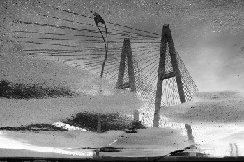 А-А / Отражение моста в Питере