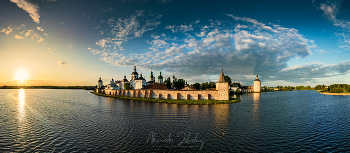 Кирило-Белозерский монастырь / Панорама с воздуха