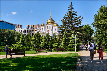 По Краснодару в сентябре. / Краснодар. Сентябрь.