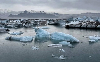 Ледяное лежбище / Исландия Бухта Jokulsarlon