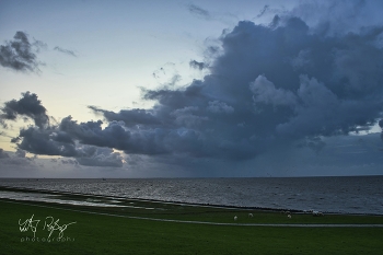 &nbsp; / Sturm über der Nordsee