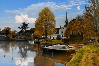 Broek in Waterland.Netherlands / Нидерланды