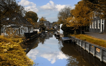 Broek in Waterland.Netherlands / Нидерланды