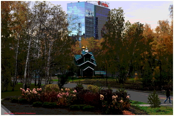 Церковь в городе / Челябинск