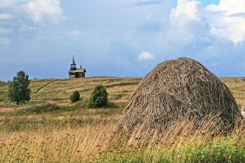 Там на горе... / Кижи, Спасская часовня