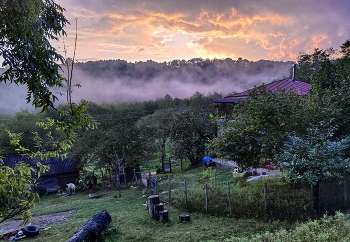 Вечер в деревне... / ***