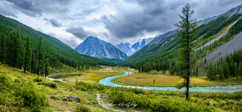 Сайлюгемский национальный парк / Алтай , Сайлюгемский национальный парк, Ледник Зелинского