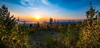 Осень. Туманное утро / Уральская природа