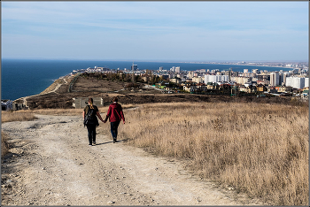 В Анапу в ноябре. / Анапа со стороны Супсеха. Ноябрь.