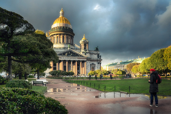 Дождь и солнце / СПБ октябрь