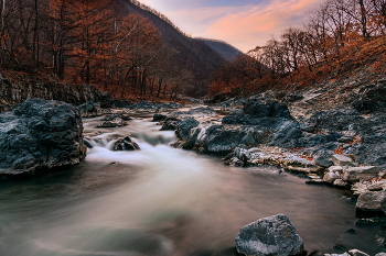 Осенний вечер / Октябрь, р.Рудная