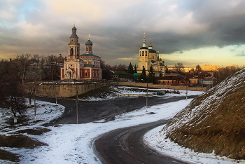 Февральское вечернее / Сюжет из старого города Серпухов 2014 год