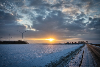 &nbsp; / Schnee in Nordfriesland im Dezember