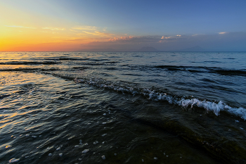 Прибой / Закат на море