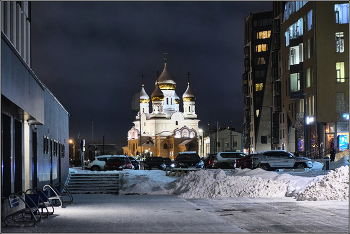 В декабре. / Архангельск. Набережная. Декабрь.