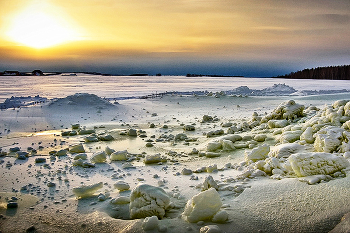 Падающие льдины. / Падающие льдины.