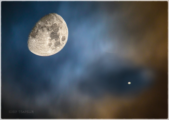 Луна с Юпитером...23.12.23 / 23.12.23