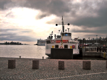 Вечером в порту Хельсинки / Вечером в порту Хельсинки