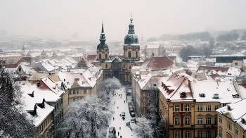 Зимняя Прага / Чехия