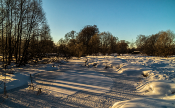 Мороз -28° C / 04 января 2024. Восточное Подмосковье, Дрезна.