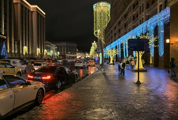 Улица Охотный ряд / Москва