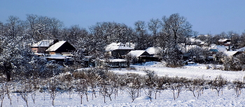 Зима... / Село зимой