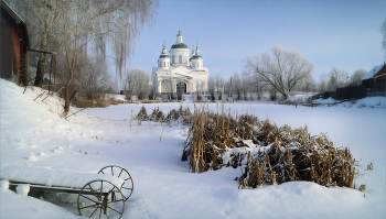 Зимой в деревне / В январе