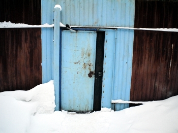 дверь / зима