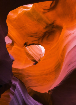 Пластика цвета / Каньон Нижняя Антилопа, Lower Antelope Canyon