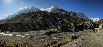 &nbsp; / Непал, Гималаи. Панорама массива Гангапурна