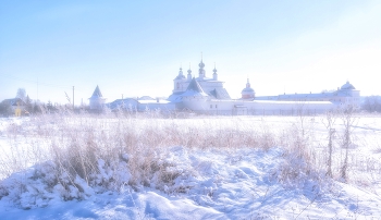 Морозно / зима, Подмосковье, Свято-Троицкий Белопесоцкий женский монастырь