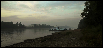 Река Уфимка утром / Туман переправа