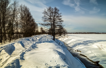 Весна вступает в права # 13 / 10 Марта 2024. Восточное Подмосковье, река Дрезна.