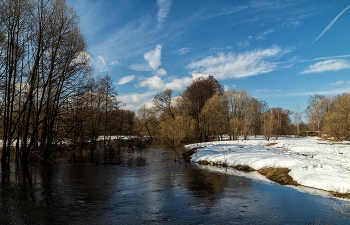 Весна, весна, весна.... / 30 Марта 2024. Восточное Подмосковье, река Дрезна.