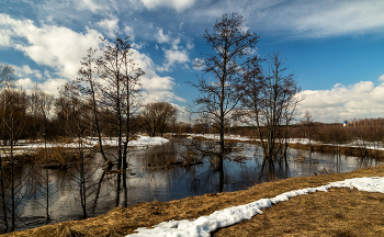 Весна, весна, весна. 06 / 30 Марта 2024. Восточное Подмосковье, река Дрезна.