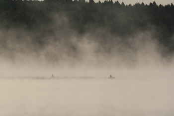 Утро на рыбалке / Торбеевское озеро