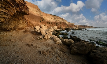 Каменистый берег / Израиль