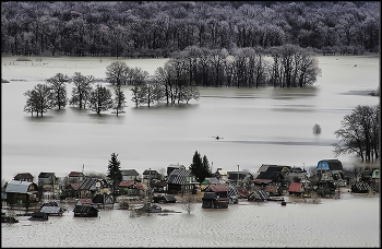 Пришла большая вода / Река Уфимка