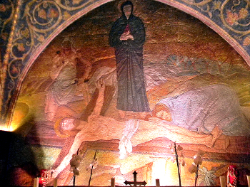 Изображение Иисуса Христа на скале / Изображение Иисуса Христа на скале в Голгофе, находится в христианском квартале Иерусалима