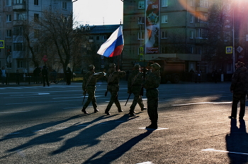 Знаменосцы. / *Томская область.**