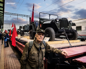 «Поезд Победы». / В Уфу прибыл «Поезд Победы».