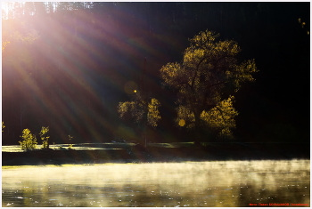 Утро на реке Агидель (Белая) / Река Белая в 6 утра в мае...