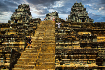 Храм Байон / Камбоджа, Сием Риеп. Храмовый комплекс Ангкор-Ват