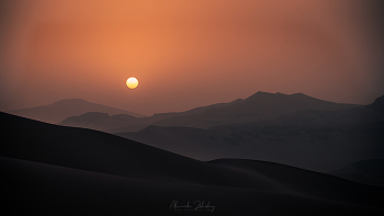 Рассвет в дюнах / Центральная Сахара